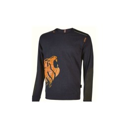 U.POWER FELPA DIKE LION BLU...