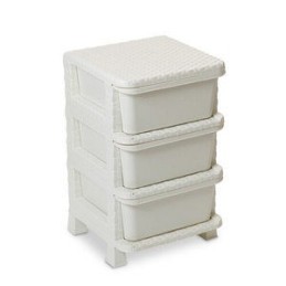 CASSETTIERA MODULARE RATTAN 3 ART.908A