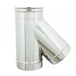 INOX RACCORDO Y 135° D. 80