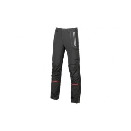 U.POWER PANTALONE PIT BLACK...